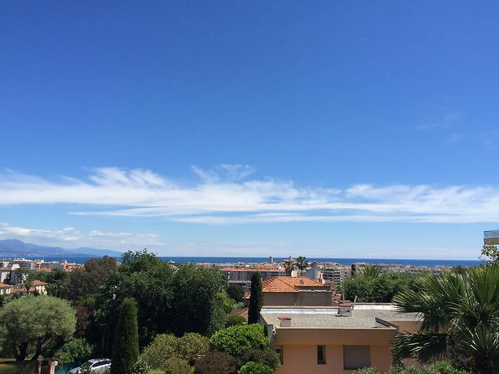 Vue Mer, Terrasse Et Parking Prive Antibes France